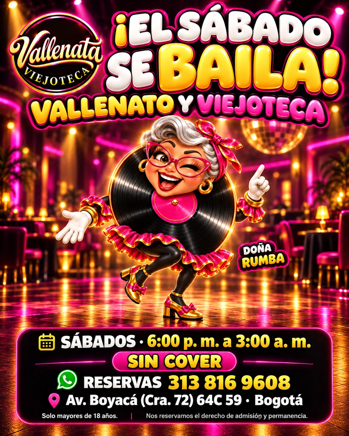 Doña Rumba presenta los sábados de viejoteca y vallenato